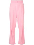 Ellery Kool Aid Pleated Trousers - Pink & Purple