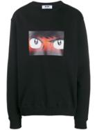 Msgm Holly & Benji Print Sweatshirt - Black
