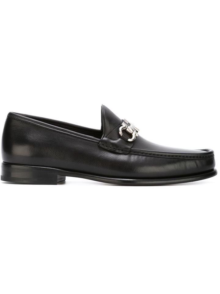 Salvatore Ferragamo 'mason' Loafers - Black