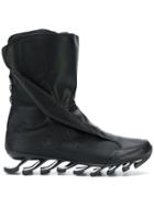 Adidas By Rick Owens Abstract Sole Boots - Black