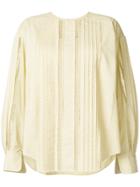 Chloé Ladder Detail Blouse - Yellow & Orange