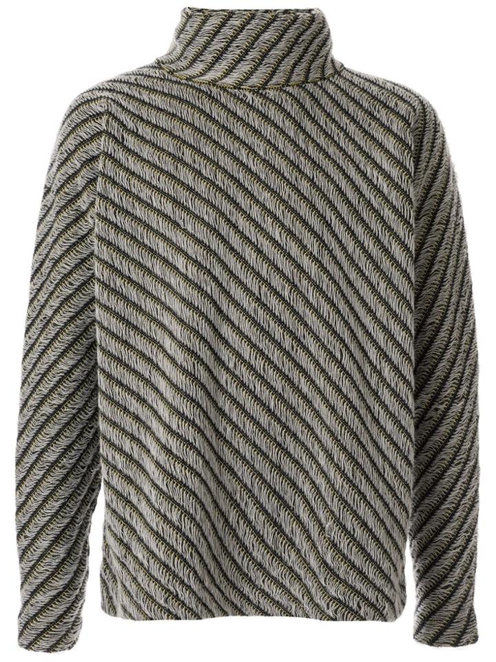 Namacheko Atim Ladder-knit Sweater - Grey