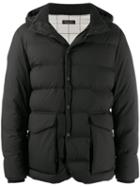 Loro Piana Hooded Padded Jacket - Black
