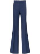 Gucci Mid-rise Flared Trousers - Blue