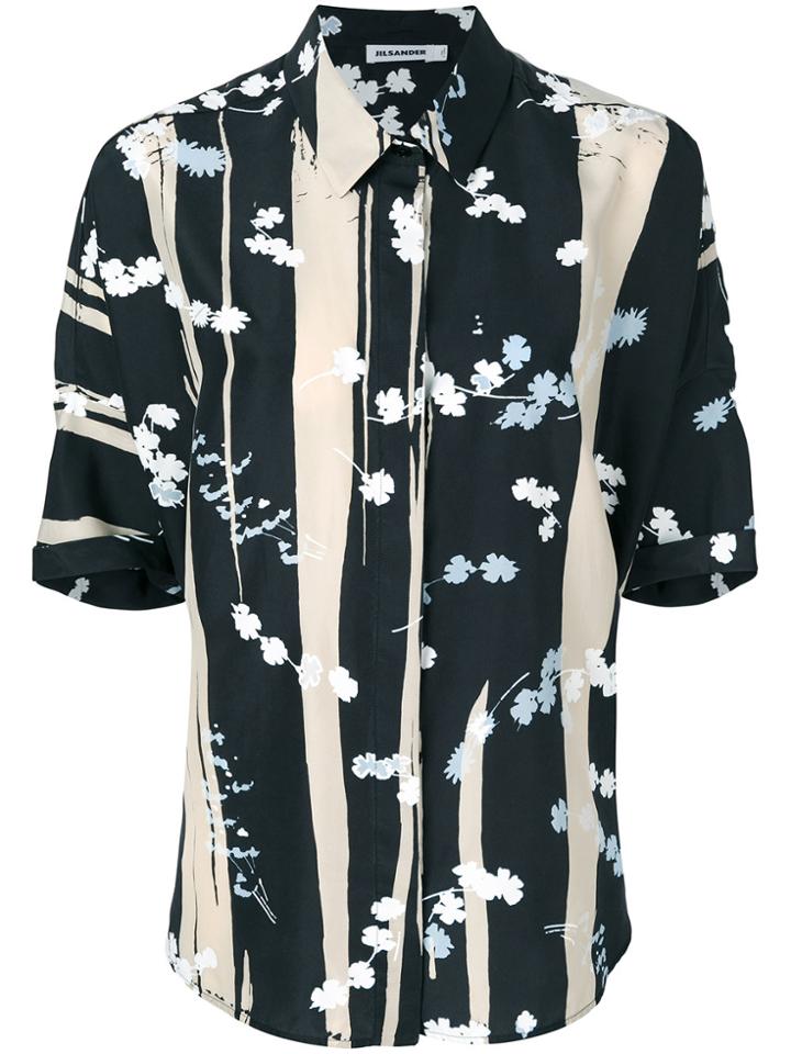 Jil Sander Cassidy Printed Shirt - Black