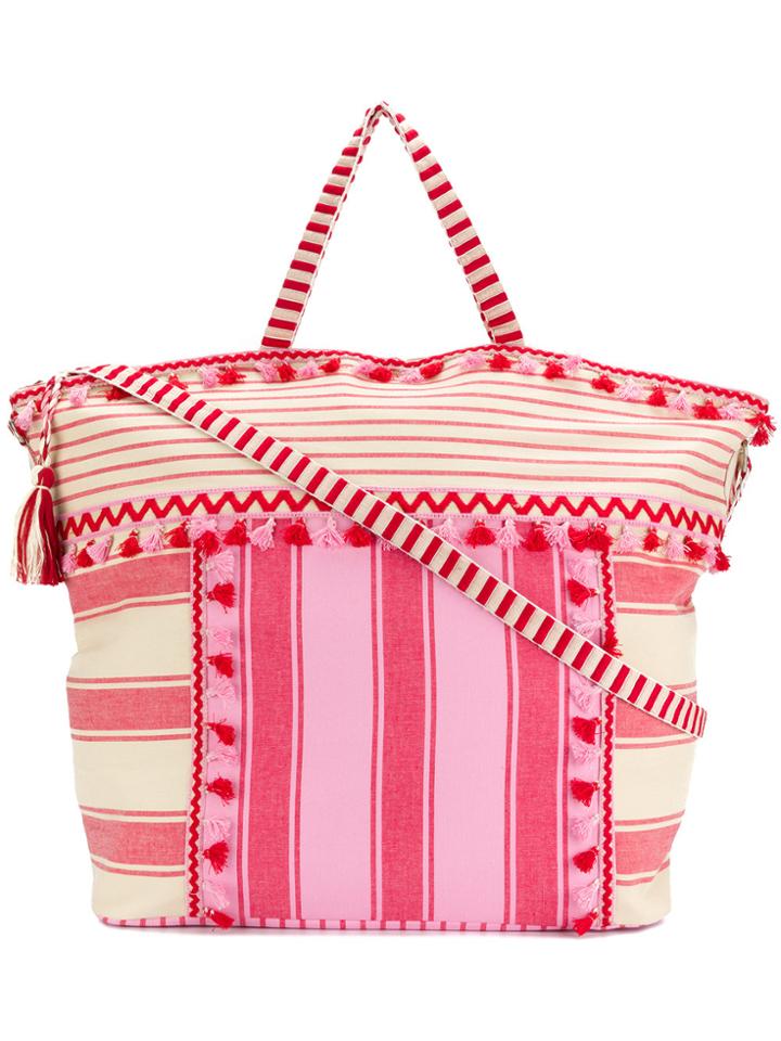 Dodo Bar Or Lydia Beach Bag - Pink & Purple