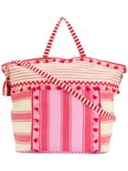 Dodo Bar Or Lydia Beach Bag - Pink & Purple