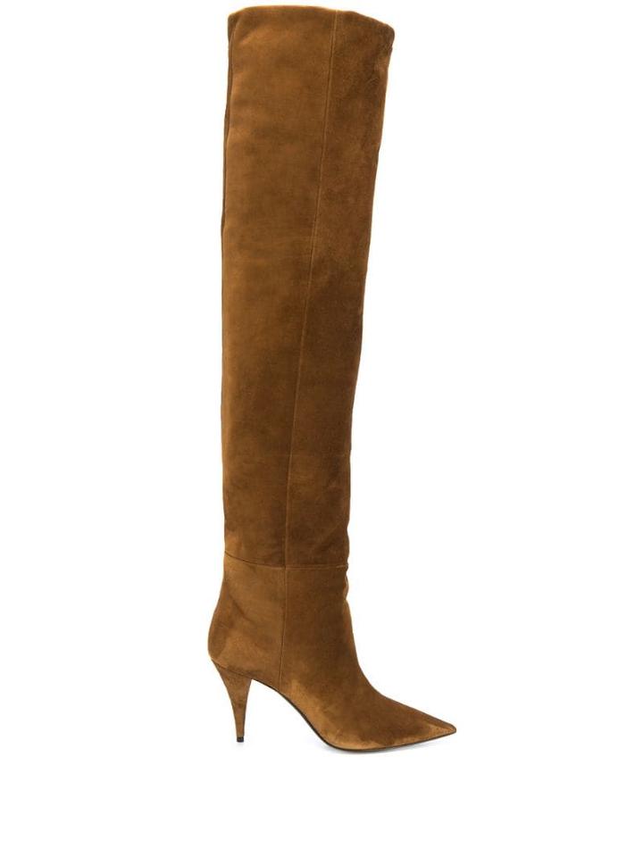 Saint Laurent Kiki Boots - Brown