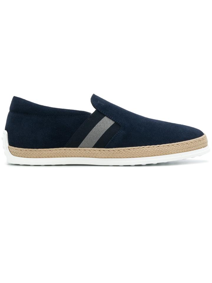Tod's Slip-on Espadrille Sneakers - Blue