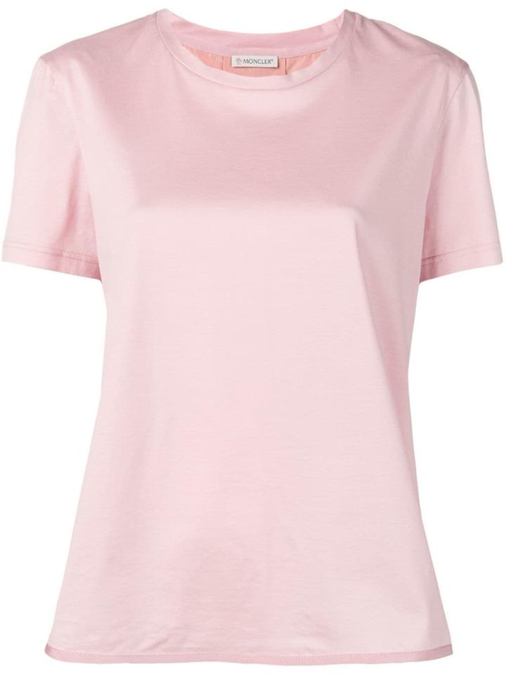Moncler Box Pleat T-shirt - Pink
