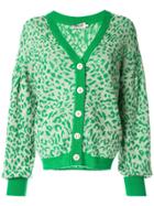 Baum Und Pferdgarten Celine Leopard Cardigan - Green