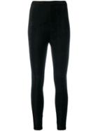 Comme Des Garçons Textured Leggings - Black