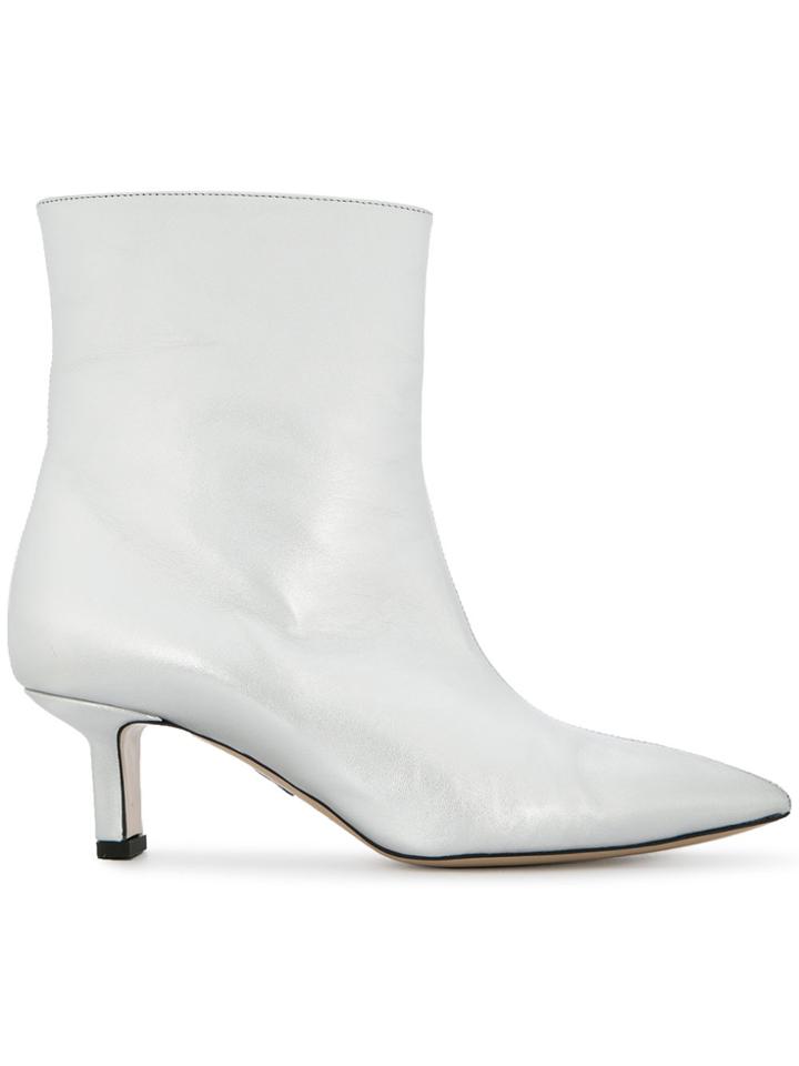 Paul Andrew Metallic Ankle Boots