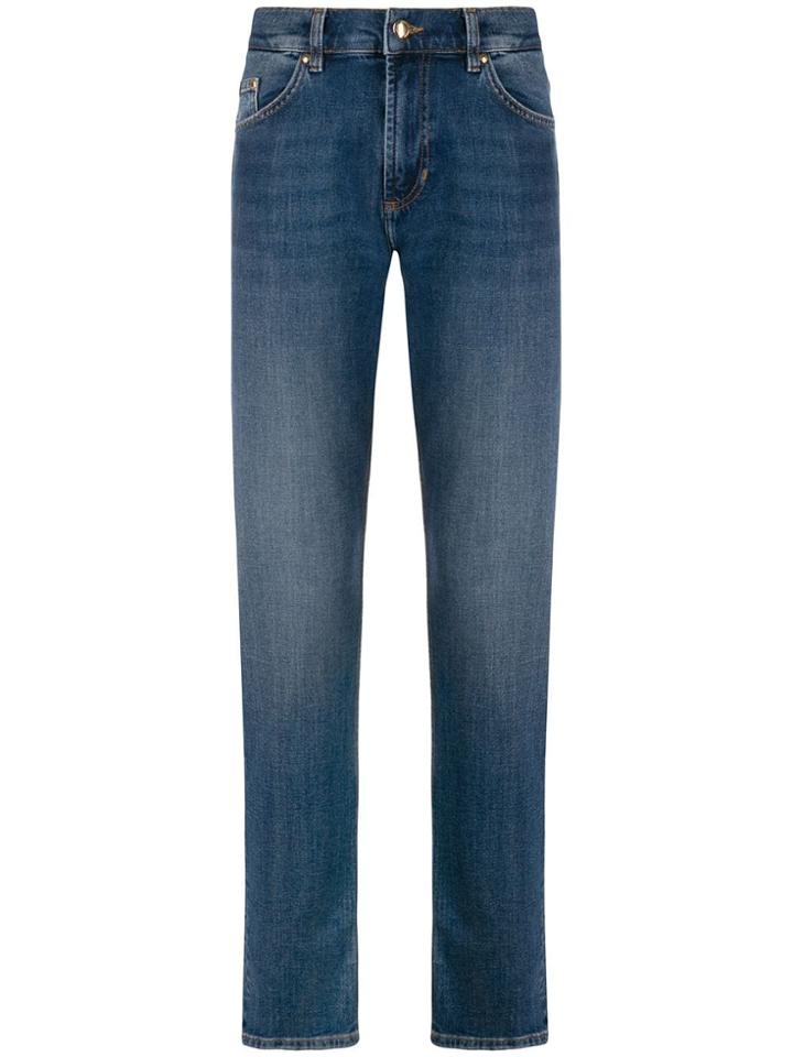 Versace Jeans Couture Stonewashed Jeans - Blue