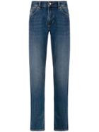 Versace Jeans Couture Stonewashed Jeans - Blue
