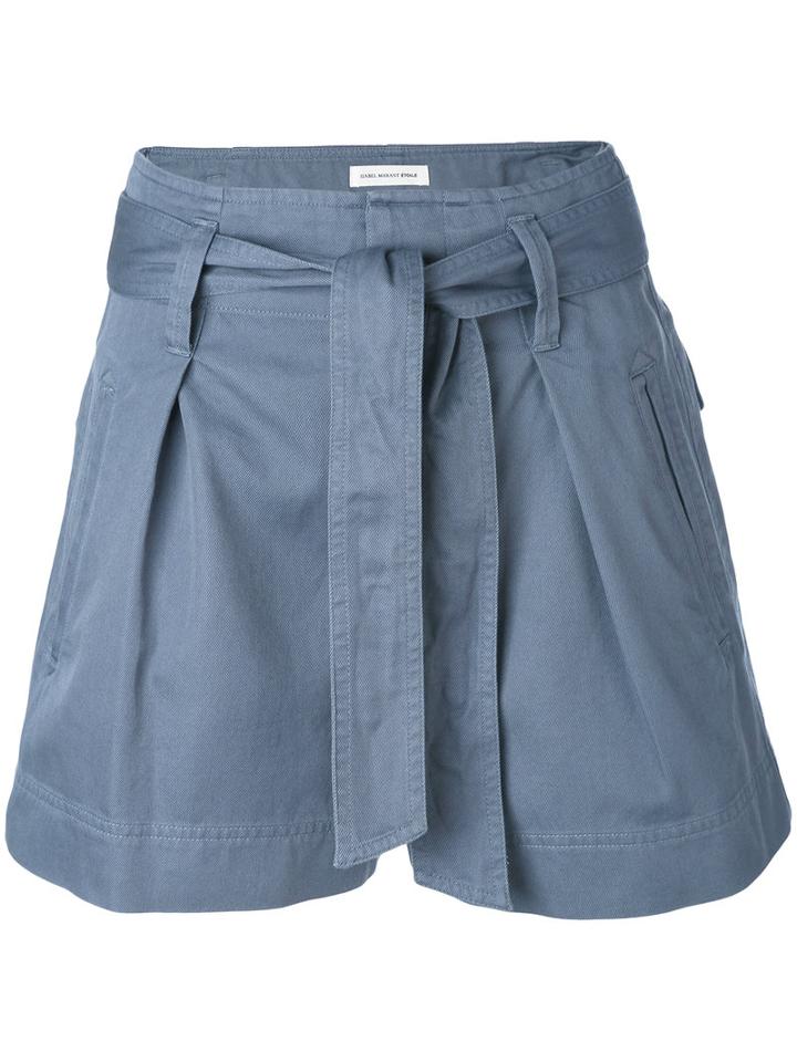 Isabel Marant Étoile - Oscar Shorts - Women - Cotton - 40, Grey, Cotton