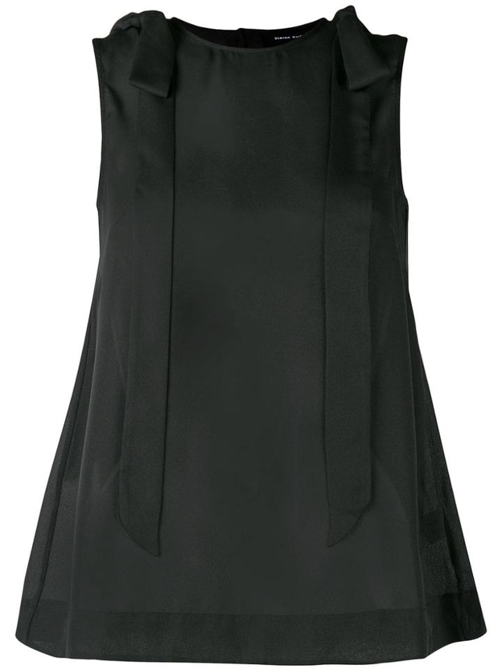 Simone Rocha Sleeveless Blouse - Black