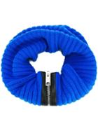 Les Hommes Zipped Collar Scarf