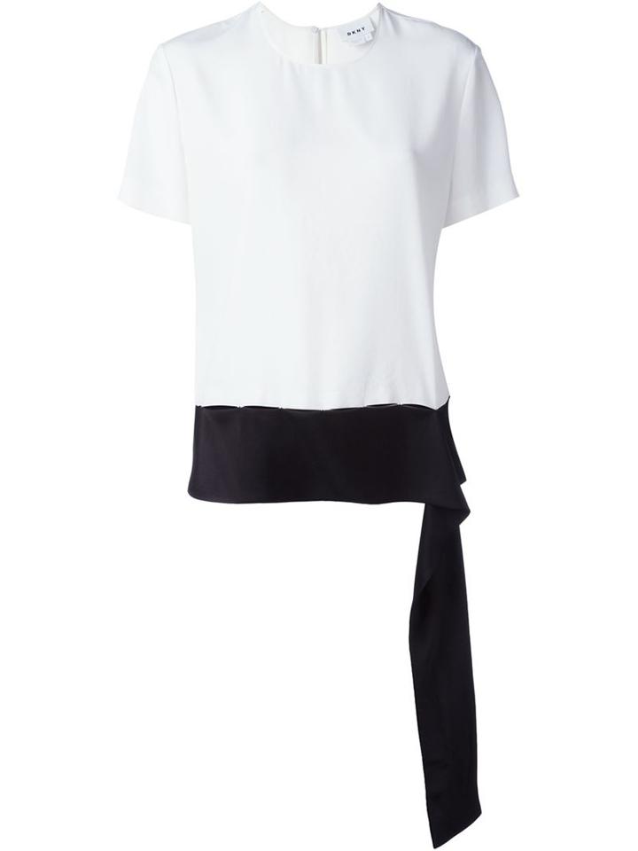 Dkny Drape Detail Blouse