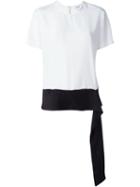 Dkny Drape Detail Blouse