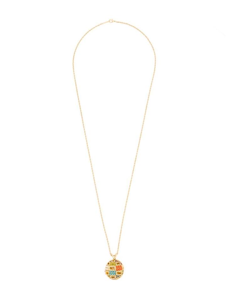 Susan Caplan Vintage 1980s Vintage D'orlan Ball Pendant - Gold