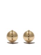 Tiffany & Co 18kt Yellow Gold Tiffany City Hardwear Bolt Stud Earrings