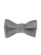 Il Gufo Twill Bow Tie - Grey