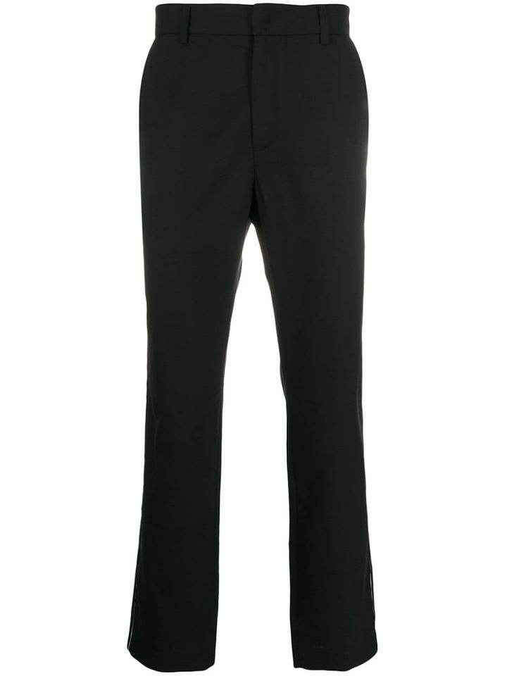 Maison Flaneur Slim-fit Trousers - Black