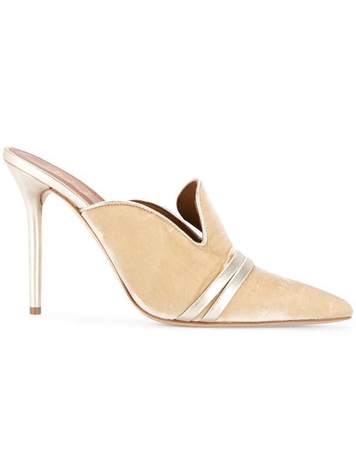 Malone Souliers Hayley Mules - Metallic