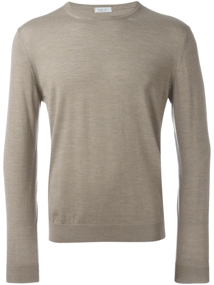 Fashion Clinic Timeless Crew Neck Jumper - Neutrals