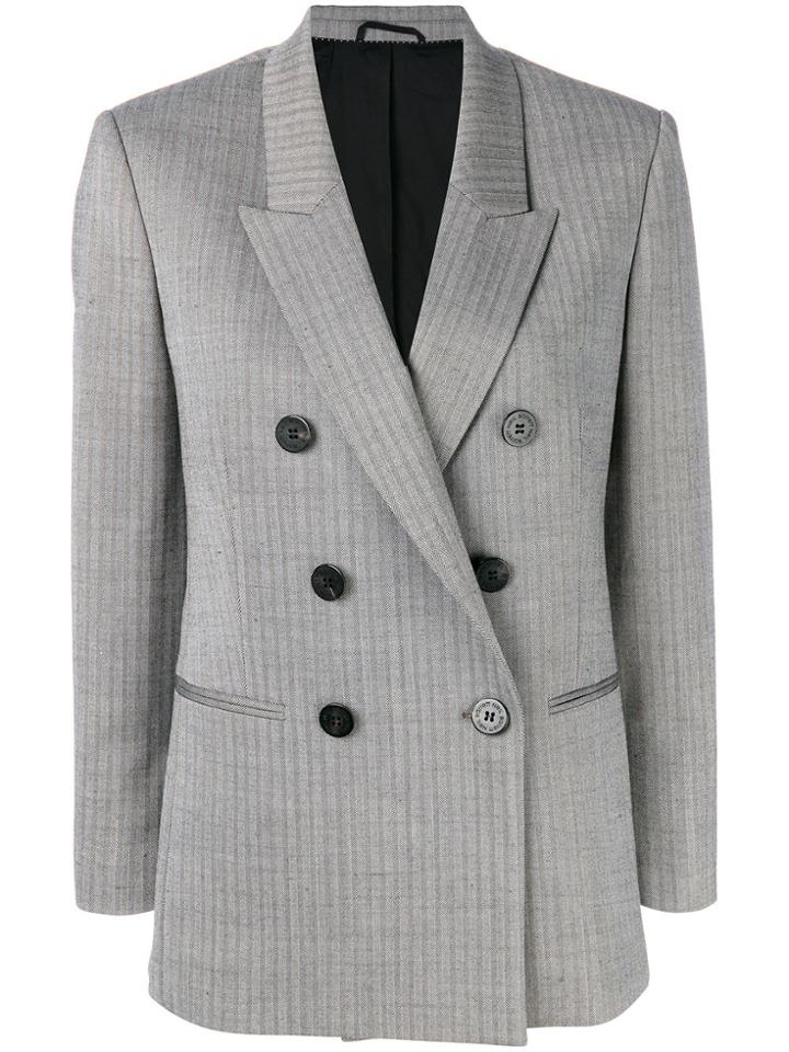 Neil Barrett Double Breasted Blazer - Grey