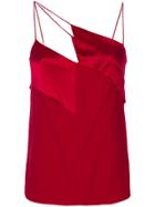 Dion Lee Diagonal-strap Camisole - Red