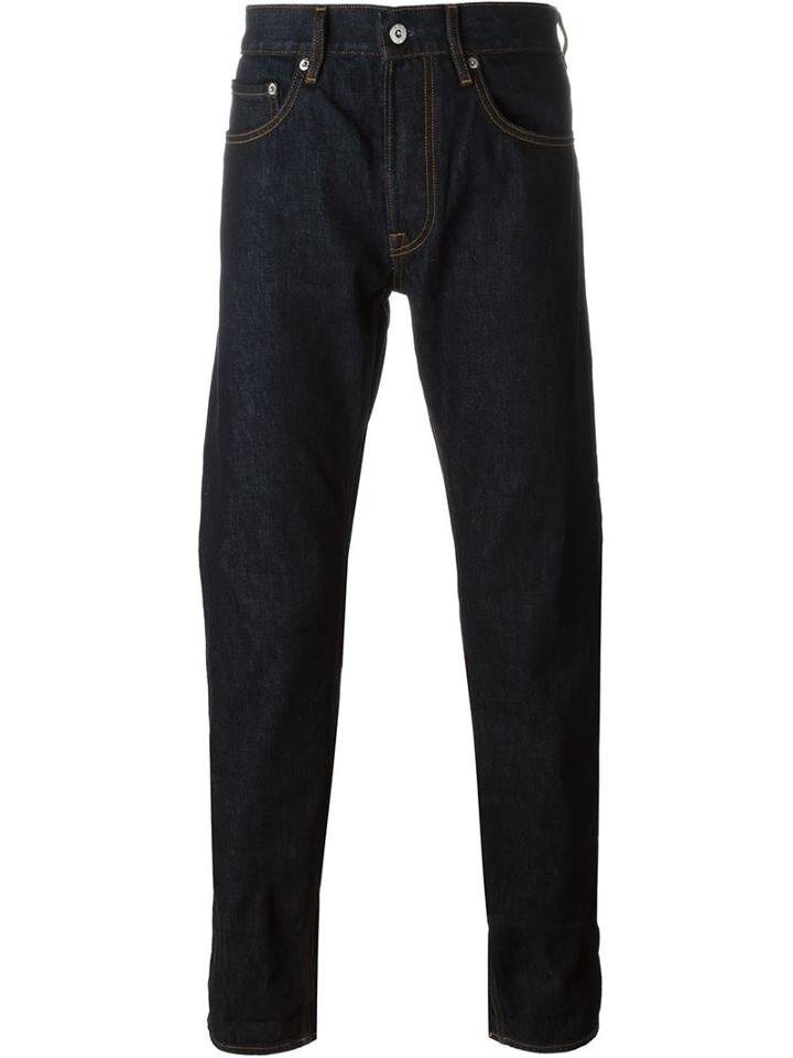 Stone Island - Straight Leg Jeans - Men - Cotton - 32, Blue, Cotton