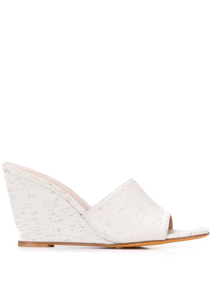 Maryam Nassir Zadeh Mule Wedges - Grey