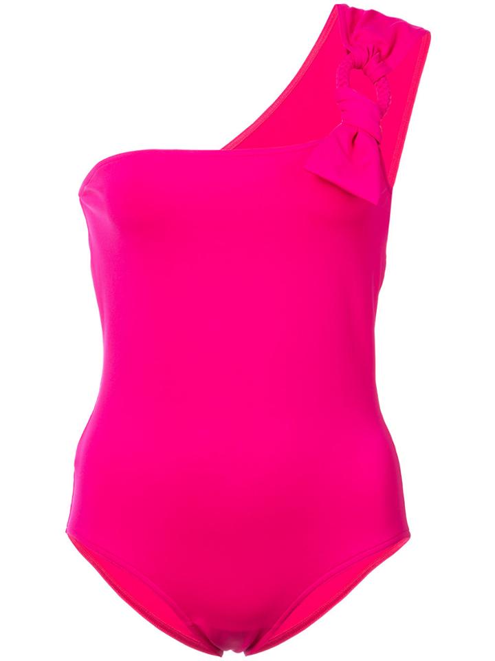 Eres Cliche Stud One-piece - Pink & Purple