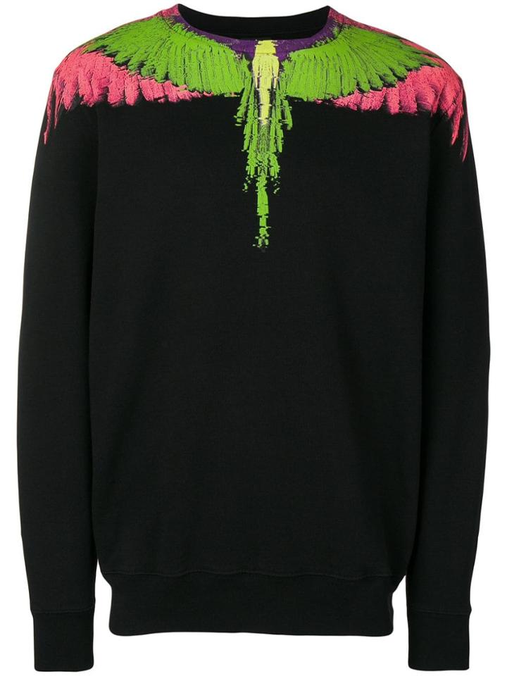 Marcelo Burlon County Of Milan Phoenix Stamp Sweater - Black