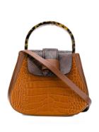 Nico Giani Myria Mini Tote Bag - Brown