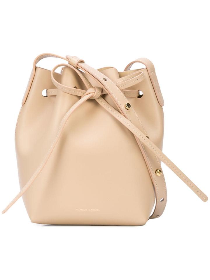 Mansur Gavriel Mansur Gavriel Hmm010ca White Furs & Skins->leather -