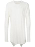 D.gnak Panelled Lightweight Sweatshirt - White