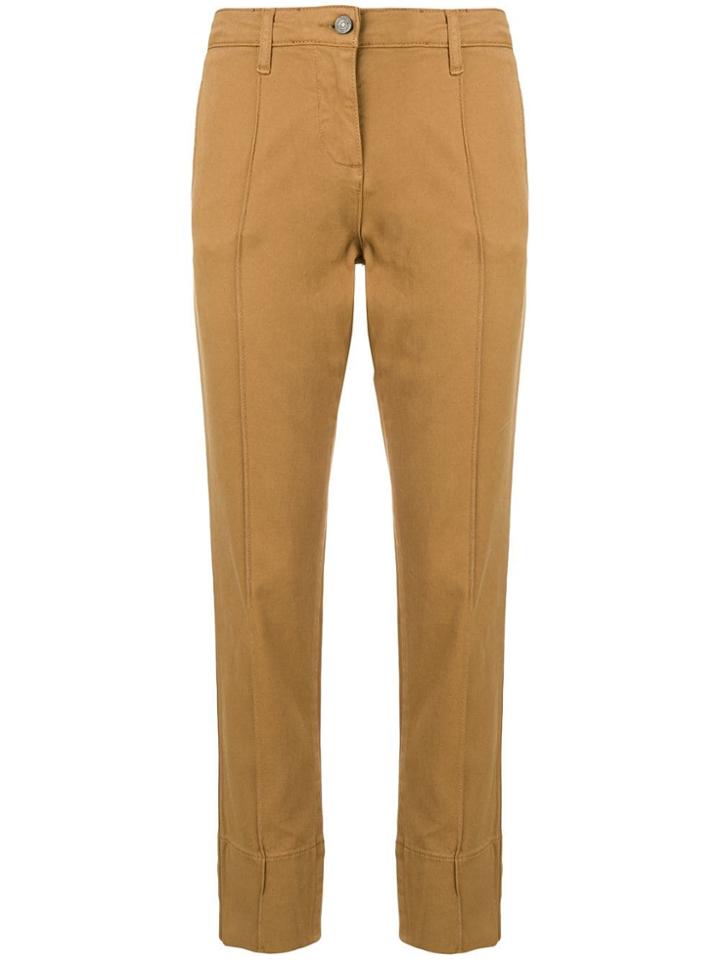 Vanessa Bruno Cropped Trousers - Neutrals
