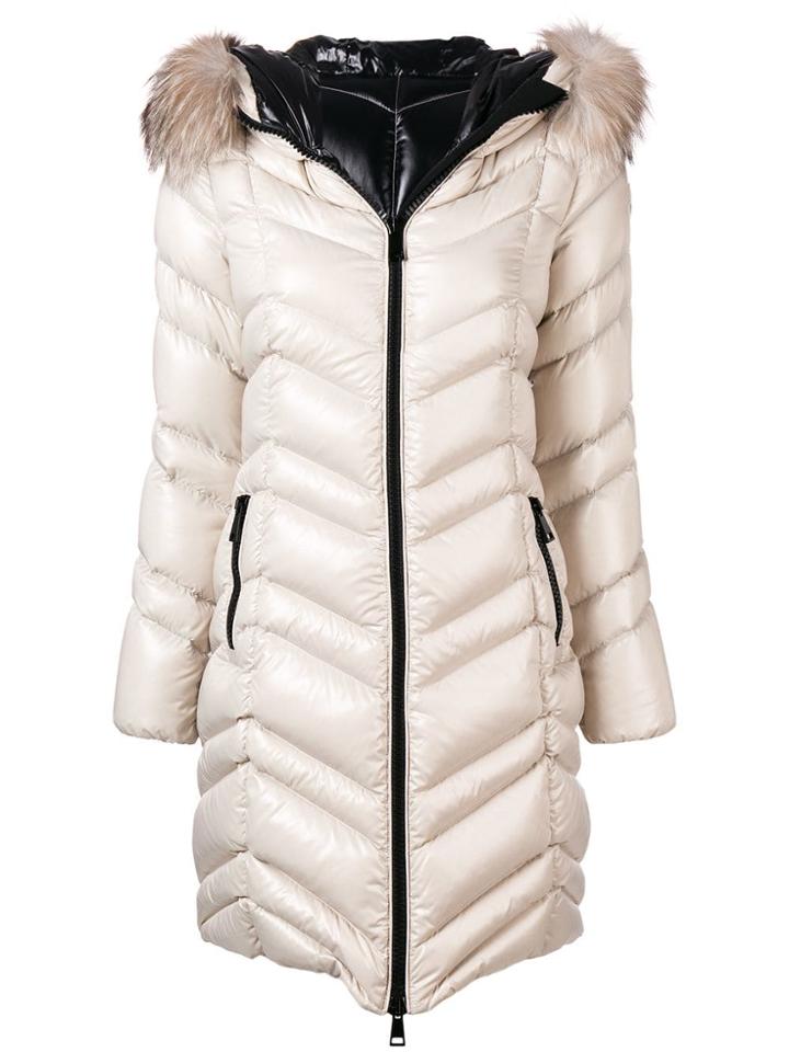 Moncler Fulmar Coat Stone - Nude & Neutrals