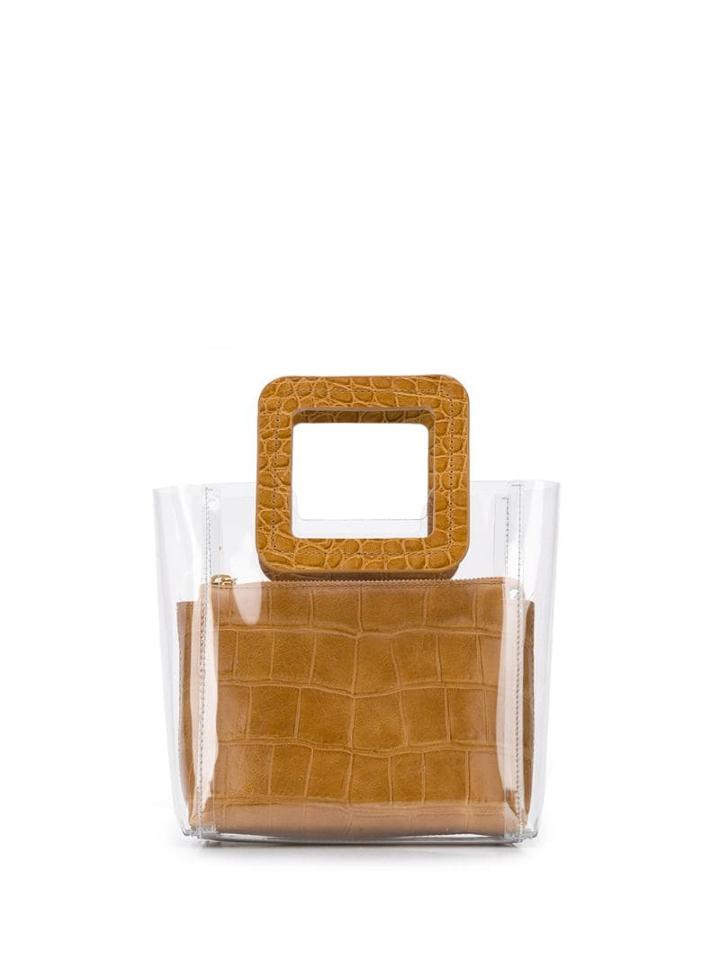 Staud Layered Tote Bag - Neutrals
