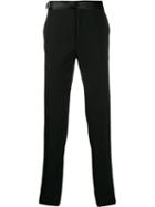 Alexander Mcqueen Harness Strap Tailored Trousers - Black