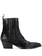 Sartore Ankle-length Cowboy Boots - Black