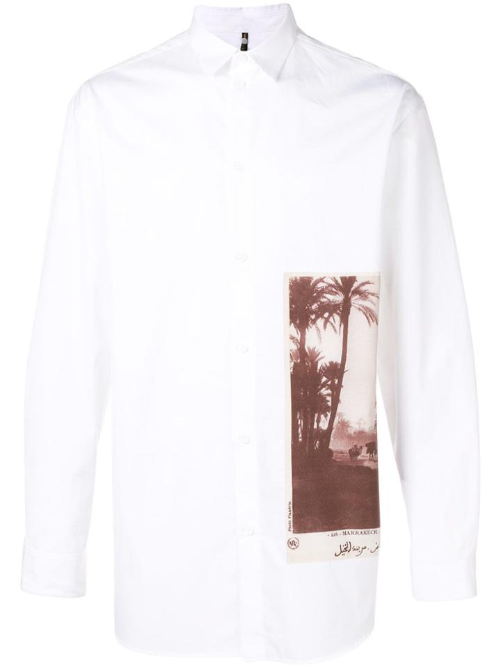 Oamc Graphic Print Shirt - White