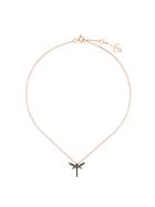 Anapsara Dragonfly Necklace - Black