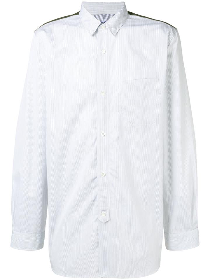 Junya Watanabe Man Mix-print Shirt - White