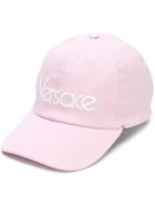 Versace Logo Cap - Pink