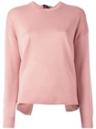 Theory Twylina Jumper - Pink