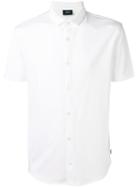 Armani Jeans Short-sleeve Shirt, Men's, Size: Medium, White, Cotton